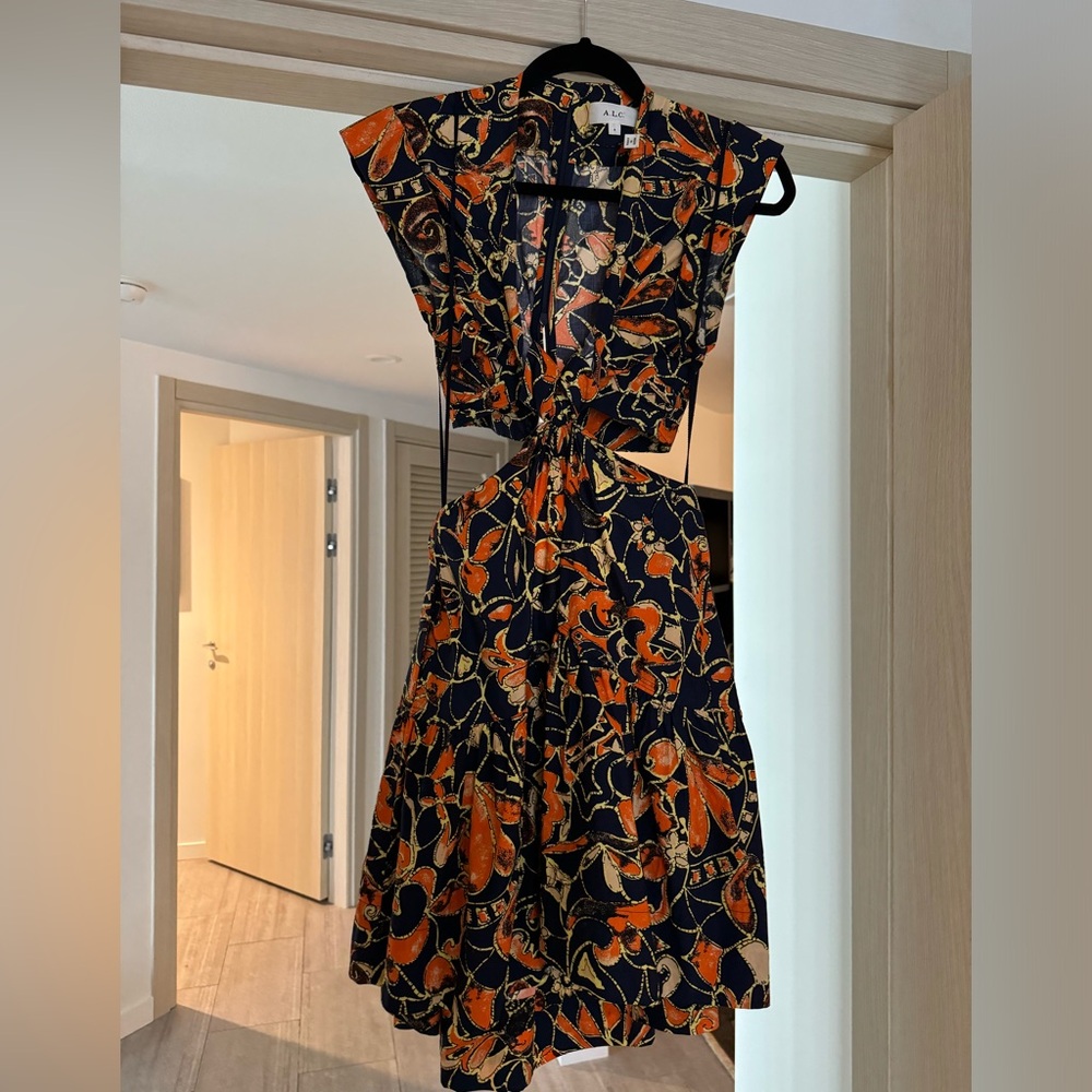 A.L.C. Cut out mini dress